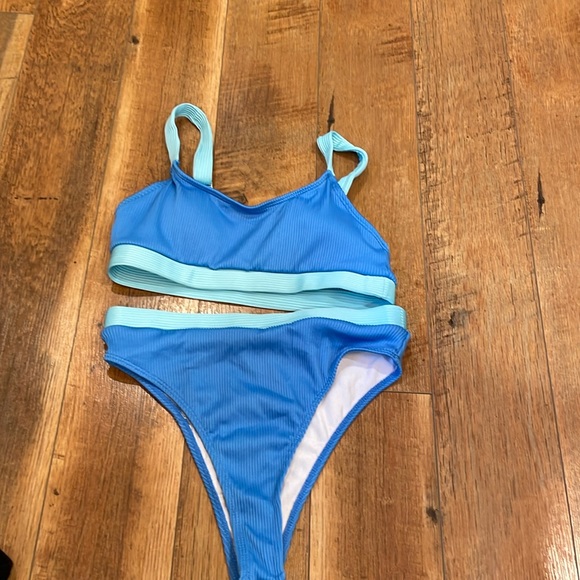 Blue Bikini - never worn - Picture 1 of 3